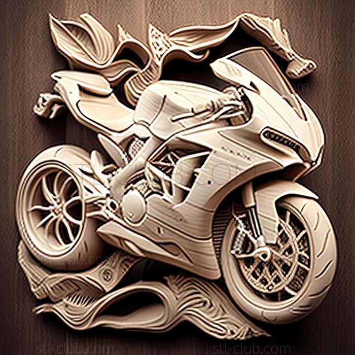 3D модель Ducati 899 Panigale (STL)